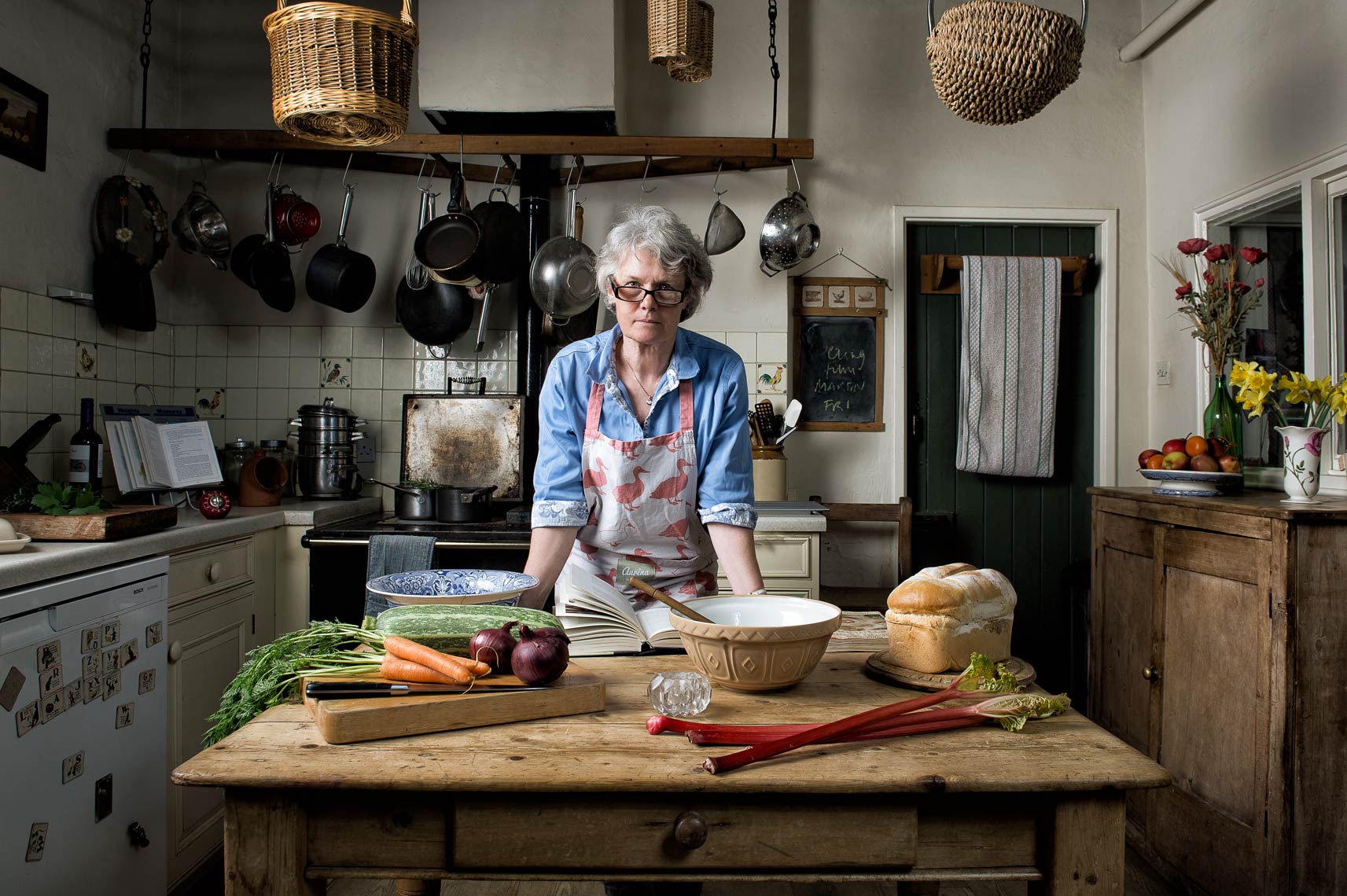 portrait of cook Julie Burnell